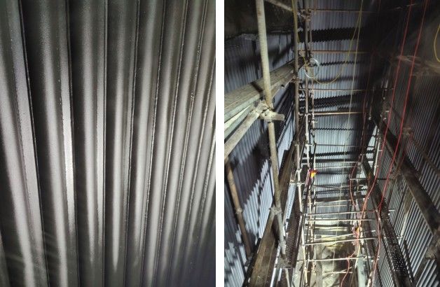 珠海信環環保有限公司垃圾焚燒爐二煙道防腐防結焦改造